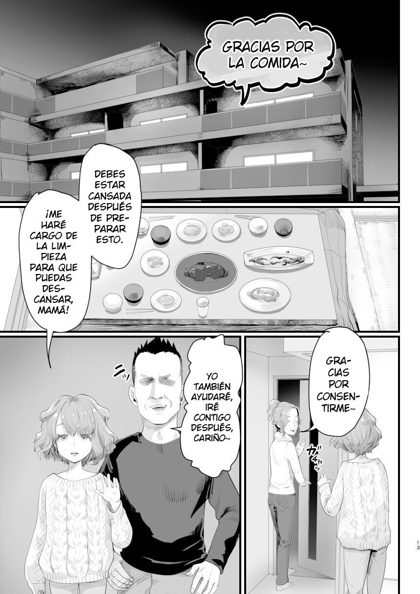 Papa no Onaho ni Nare! Sukebe Oyaji no Ejiki ni Natta Otoko no Musume page 12 full