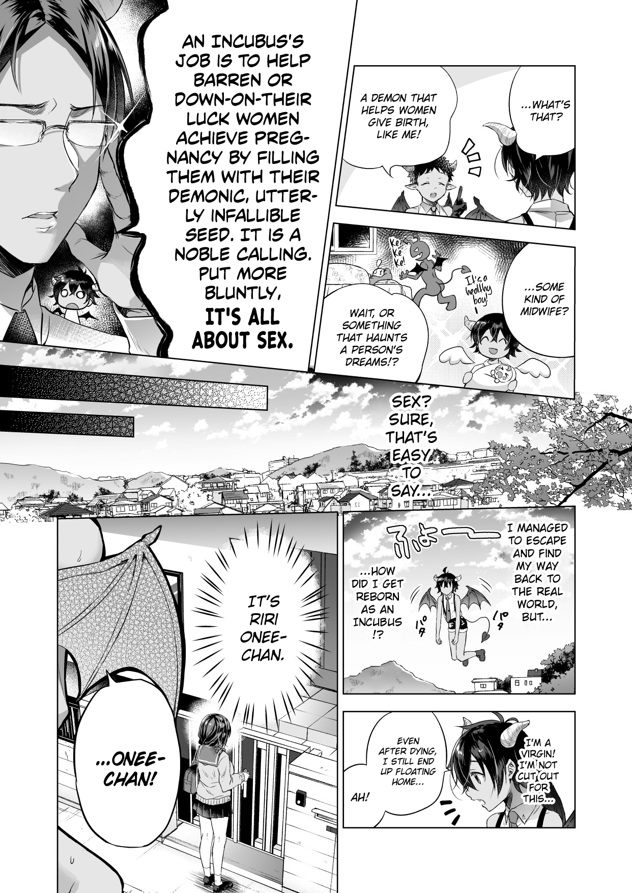 Tensei Incubus wa Tonari no Onee-chan o Haramasetai | A Reincarnated Incubus Wants to Impregnate the Girl Next Door page 6 full