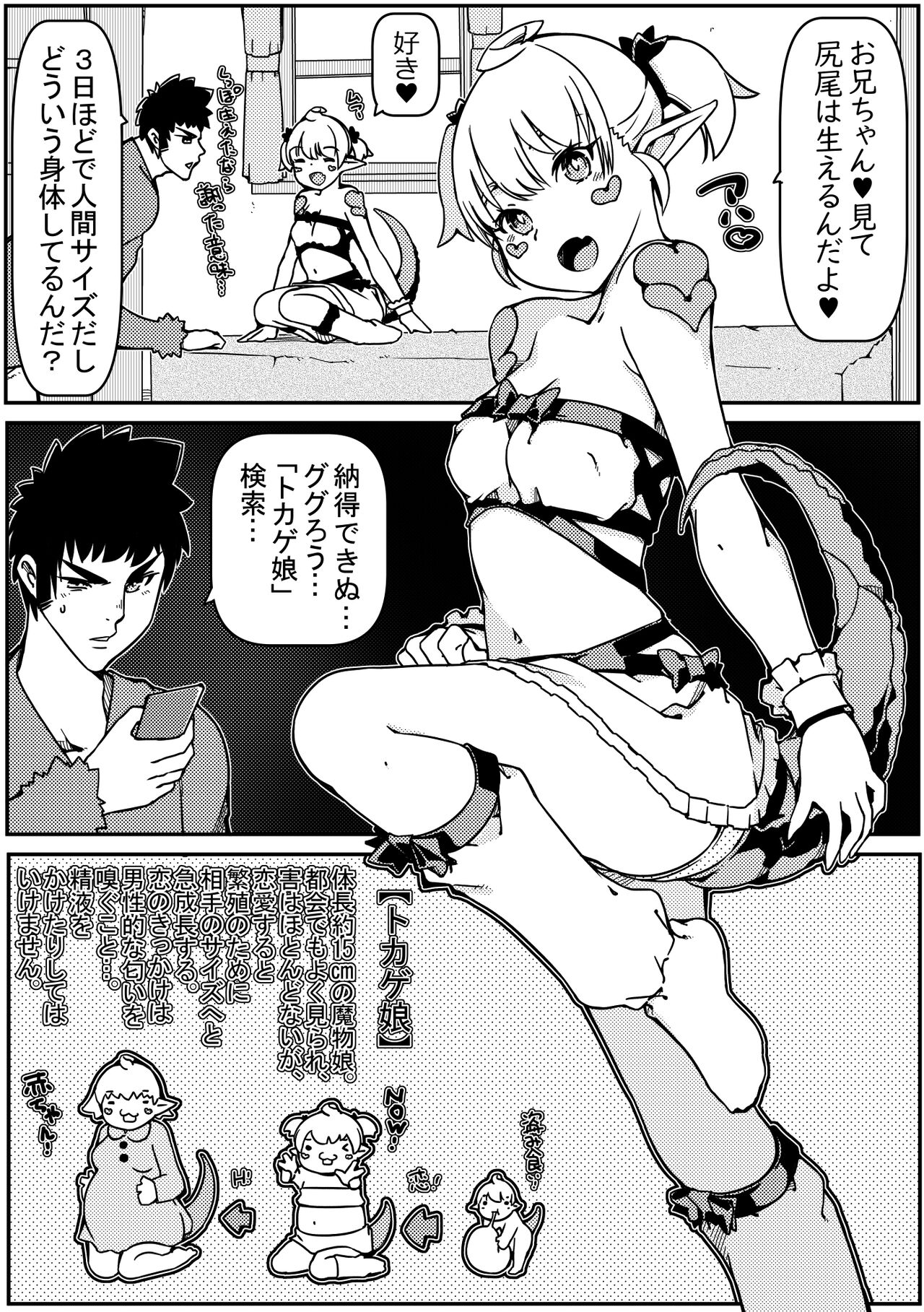 Tokage Musume no Shippo o Kitte shimattara Yome ni Natta page 8 full