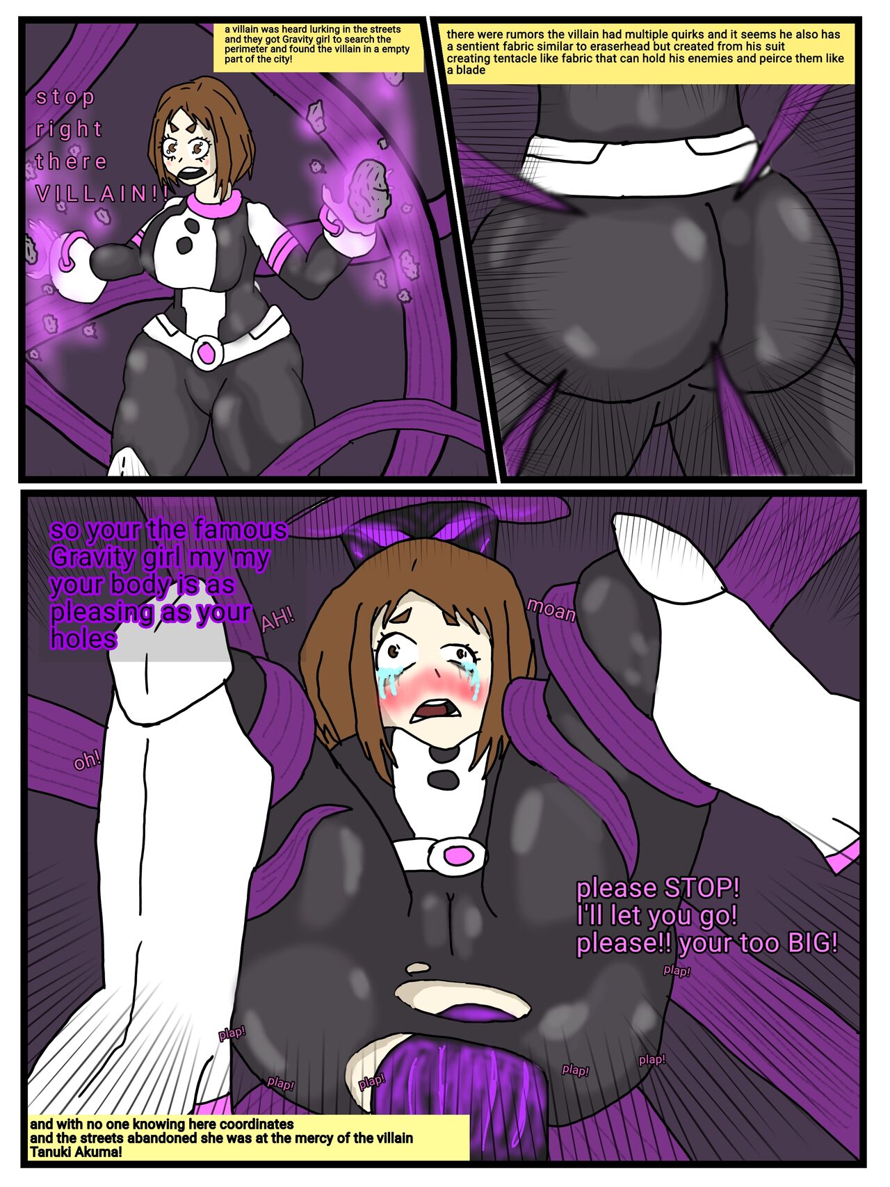 Ochako Uraraka Collection  AI Generated page 12 full