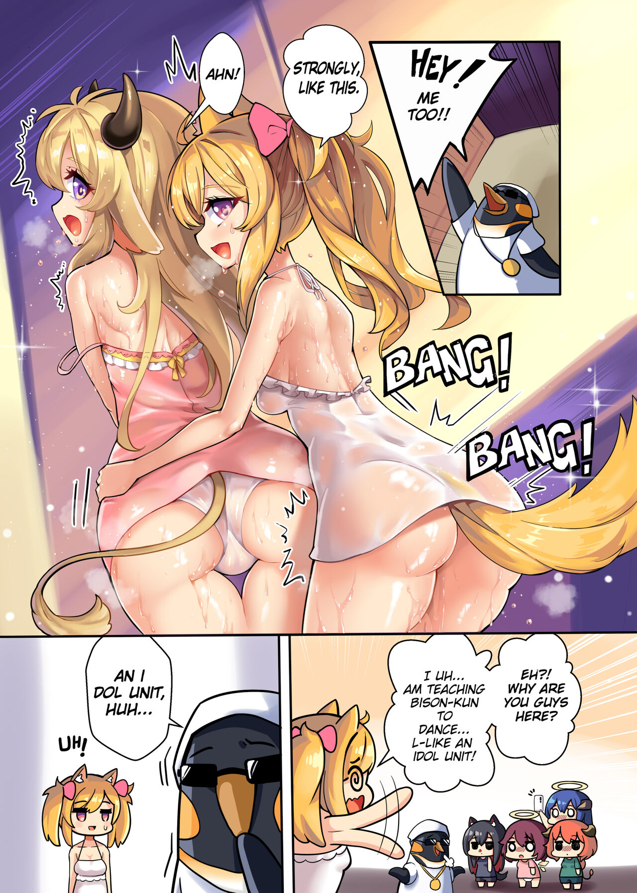 Doki Doki Penguin Bedroom page 11 full