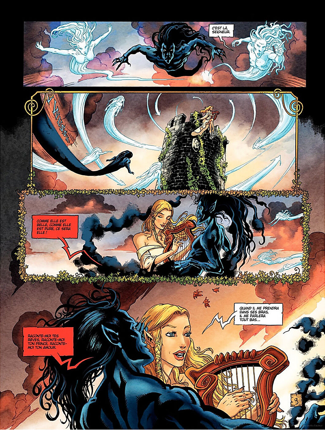 Chroniques De La Lune Noire - T14,1 - En Un Jeu Cruel page 10 full