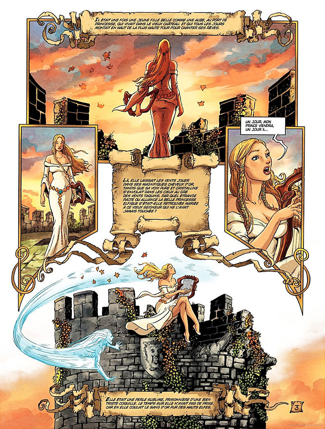 Chroniques De La Lune Noire - T14,1 - En Un Jeu Cruel page 5 full
