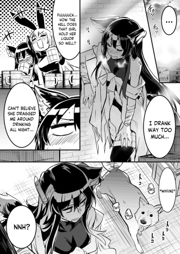 [Lefthand] Hitodori no nai rodjiura de motta norainu kara shitsuyo ni kyuai sa re, sono ikioi ni konmake shite nashikuzushi-teki ni kobi shite shimau kenshi-chan [English] cover