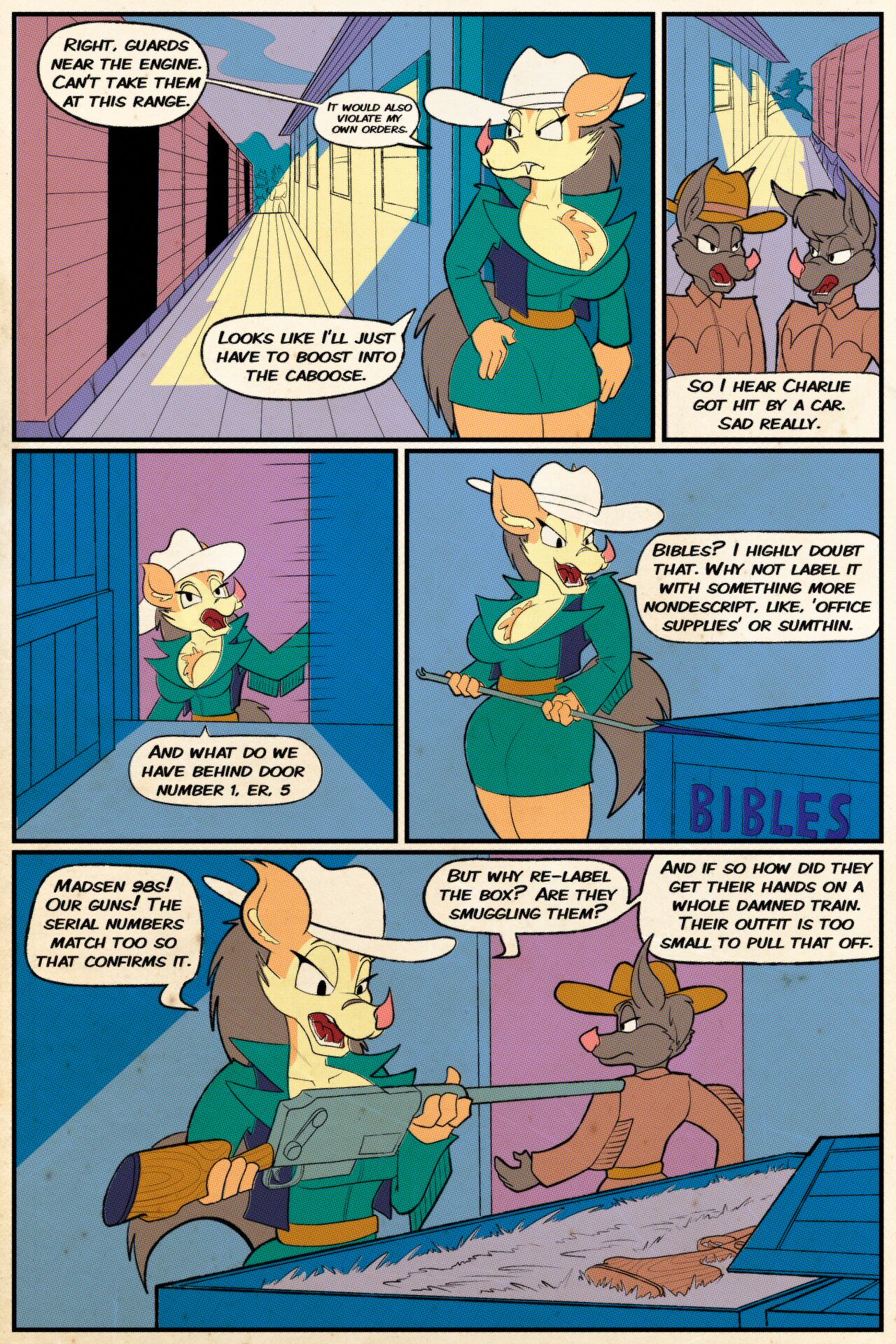 Fanny Fennec Issue #1 page 11 full