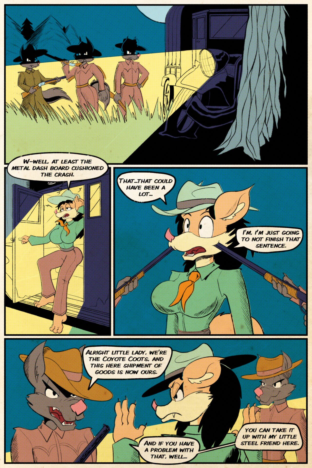 Fanny Fennec Issue #1 page 3 full