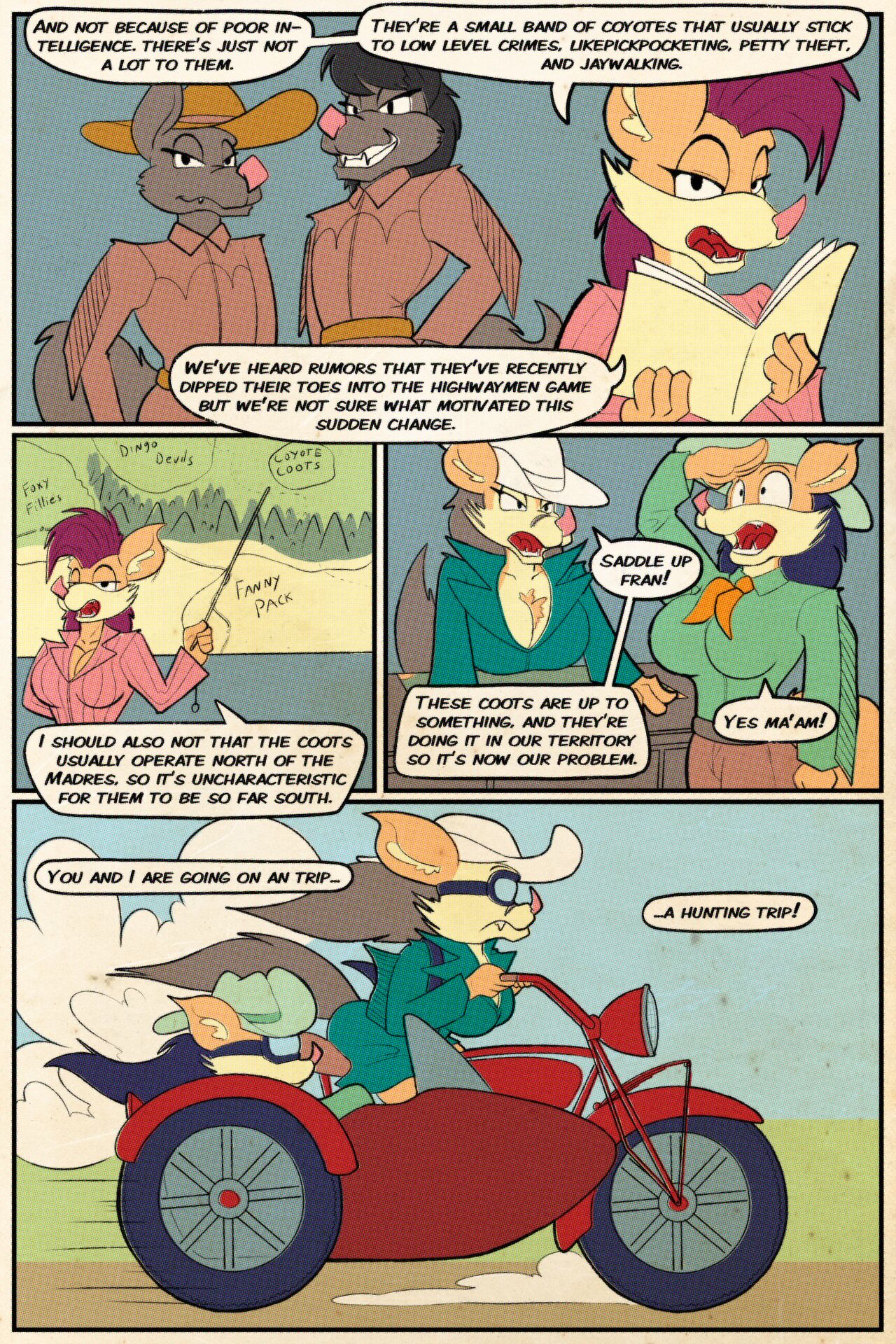 Fanny Fennec Issue #1 page 7 full