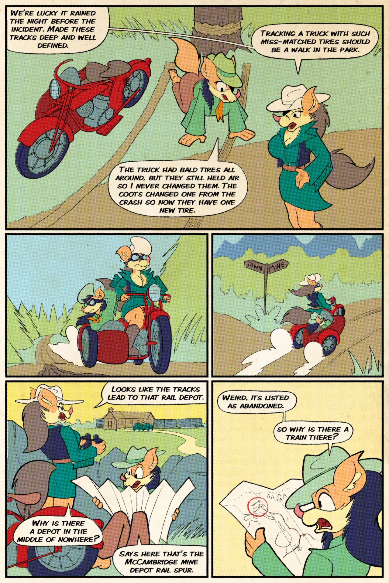 Fanny Fennec Issue #1 page 8 full