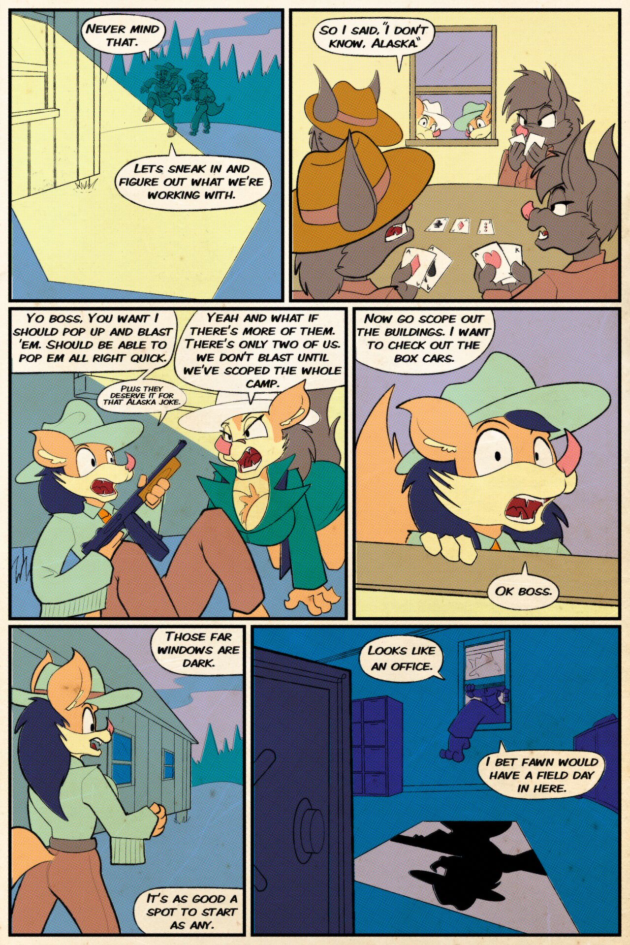 Fanny Fennec Issue #1 page 9 full