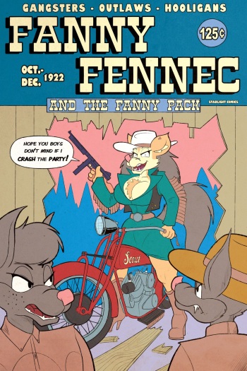 [Ookamithewolf] Fanny Fennec Issue #1 cover