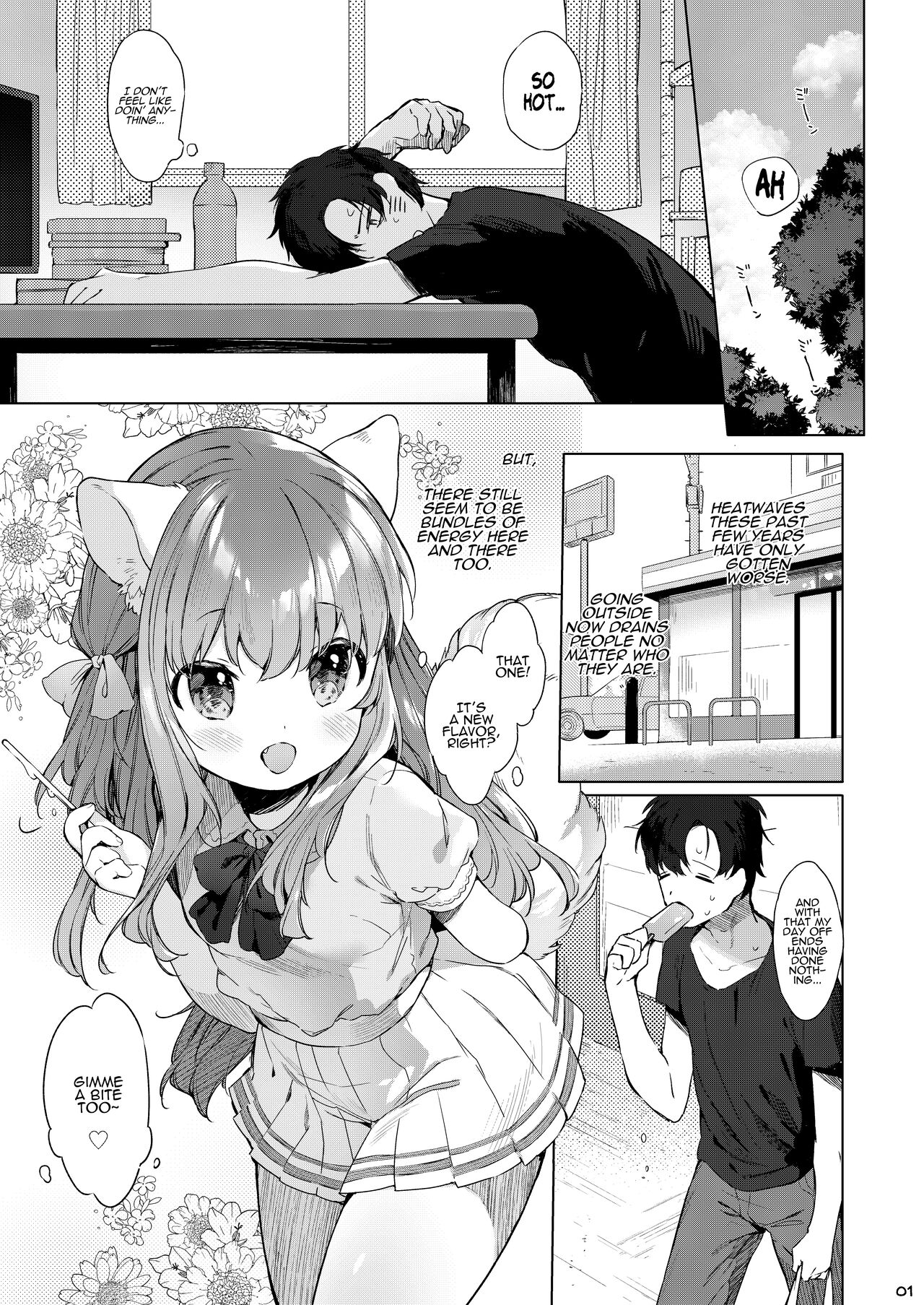 Nekomimi Cheer-chan wa Osawari Kinshi! | No Touching Cat-eared Cheerleaders! page 2 full