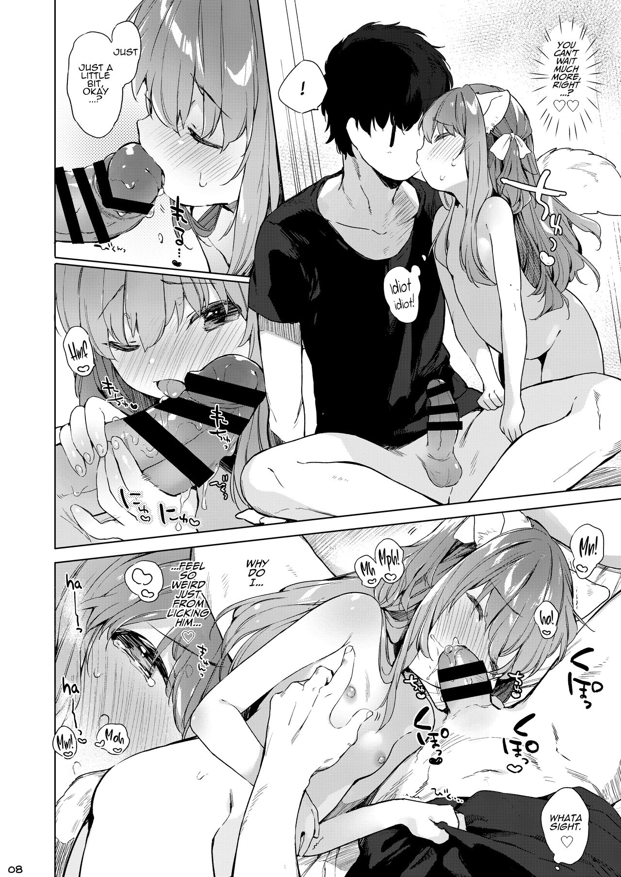 Nekomimi Cheer-chan wa Osawari Kinshi! | No Touching Cat-eared Cheerleaders! page 9 full