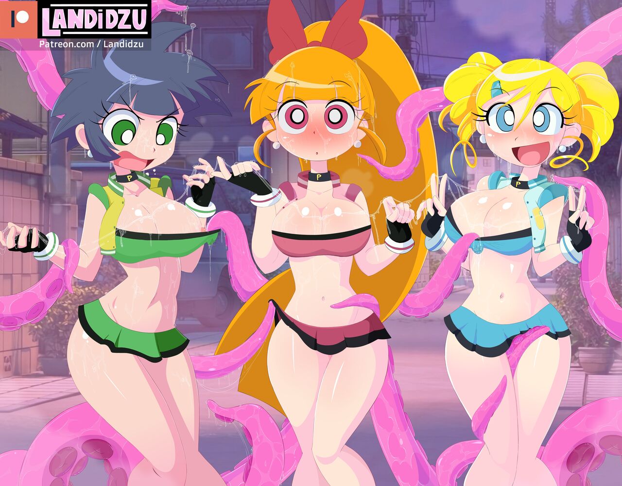 The Tentacle Monster!  / Landidzu page 3 full