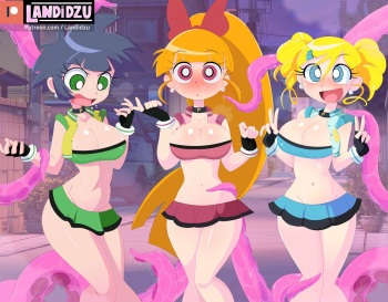 The Tentacle Monster! (The Powerpuff Girls) / Landidzu cover