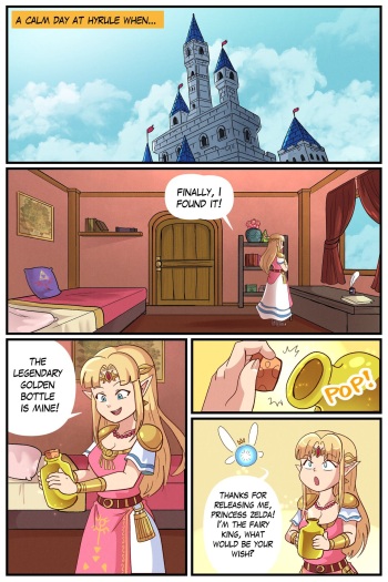 [DakunArt] Zelda´s Big Wish cover