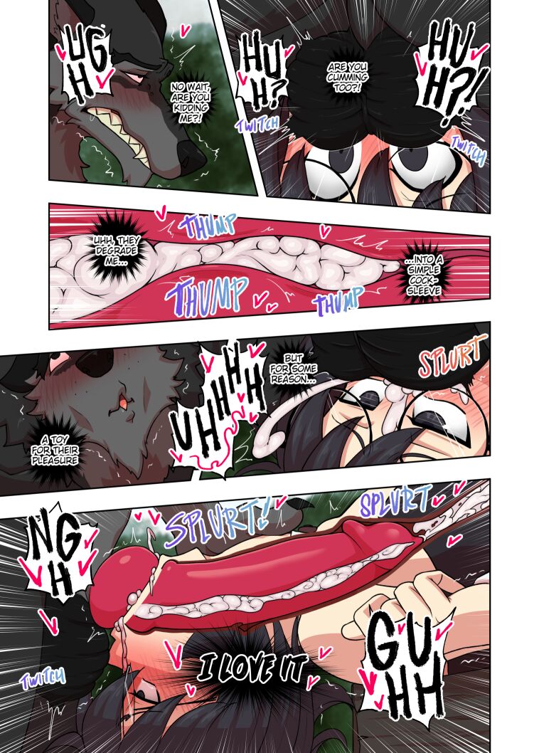 Bunny Alyn being chased by werewolves page 12 full