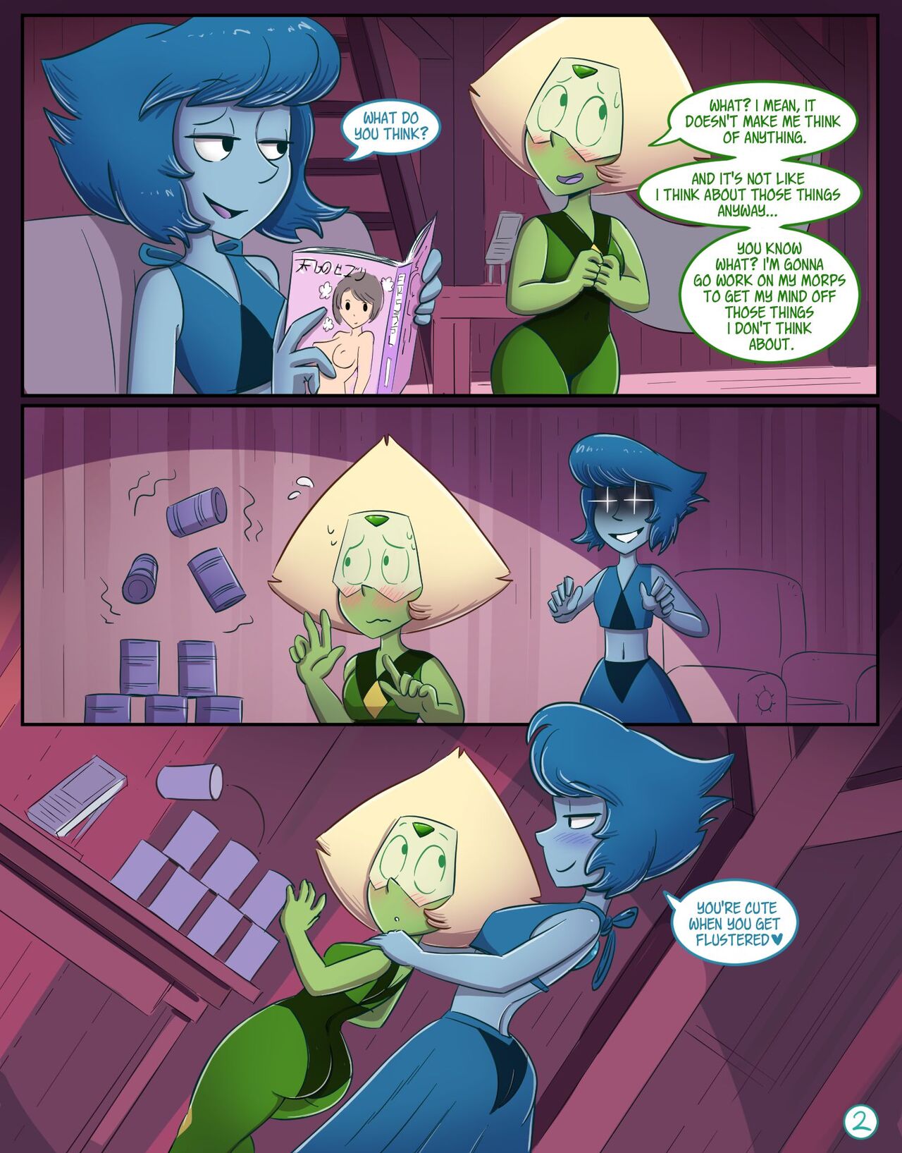 Lapidot comic chapter 1 page 2 full
