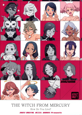 (C102) [Digital Accel Works (INAZUMA)] HOW DO YOU LIVE? (Kidou Senshi Gundam: Suisei no Majo) [English] [Cuddlebuns] cover