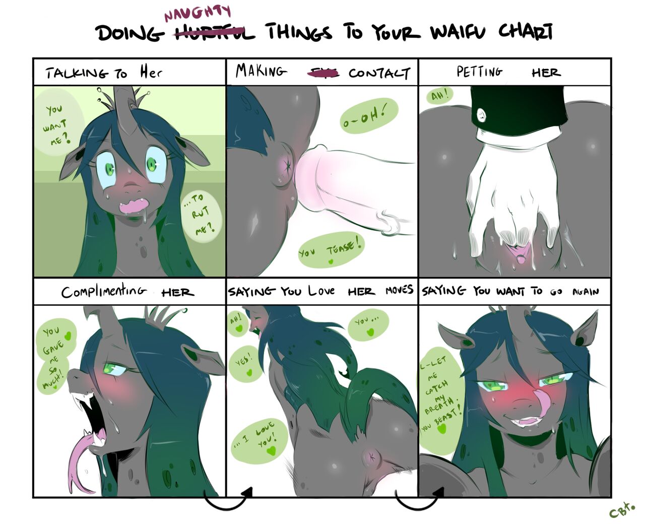 Human On Pony Action page 10 full