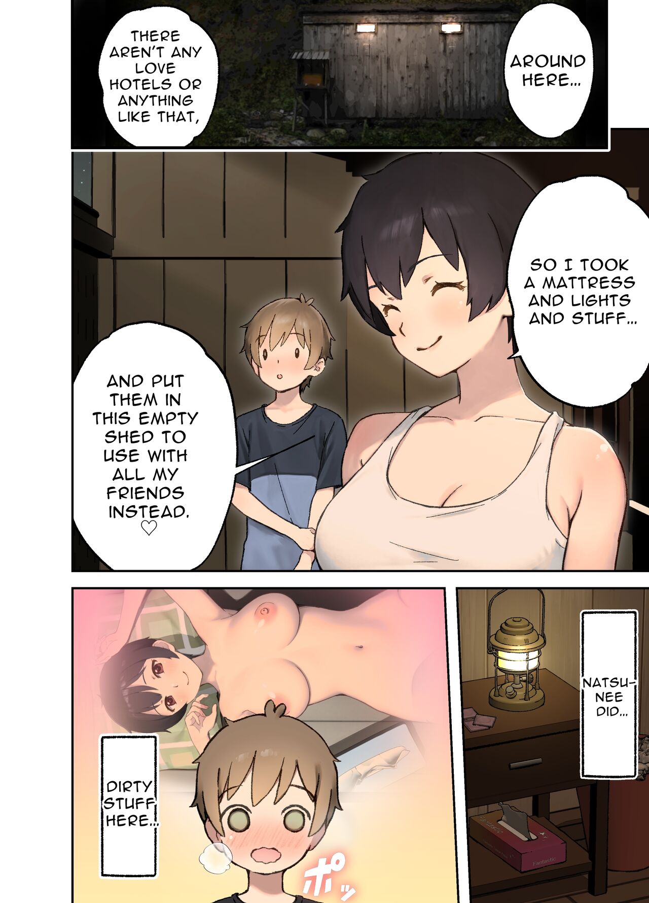 Inaka no Shinseki to H o suru Hanashi Natsumi Hen | Sex with a Rural Relative ~Natsumi~ page 10 full