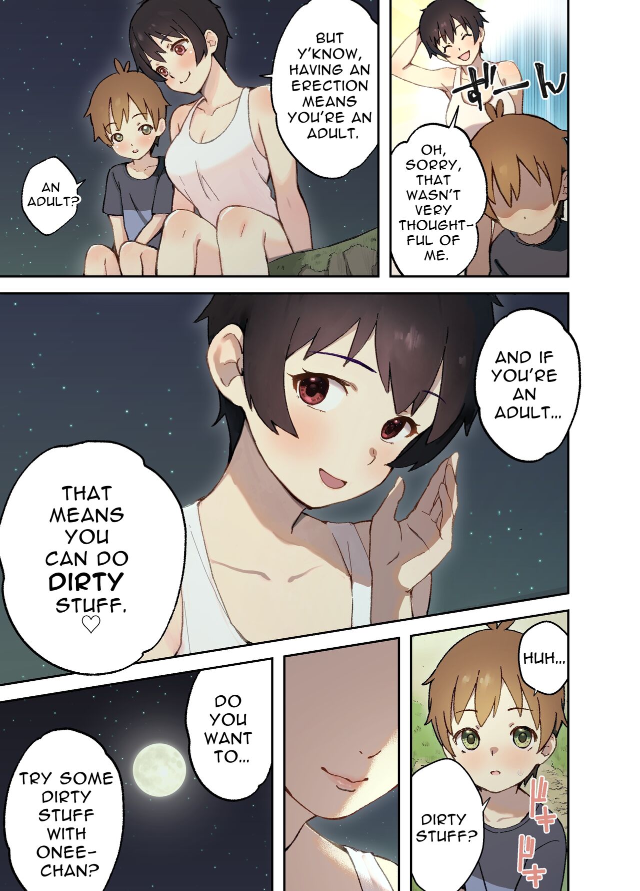 Inaka no Shinseki to H o suru Hanashi Natsumi Hen | Sex with a Rural Relative ~Natsumi~ page 9 full