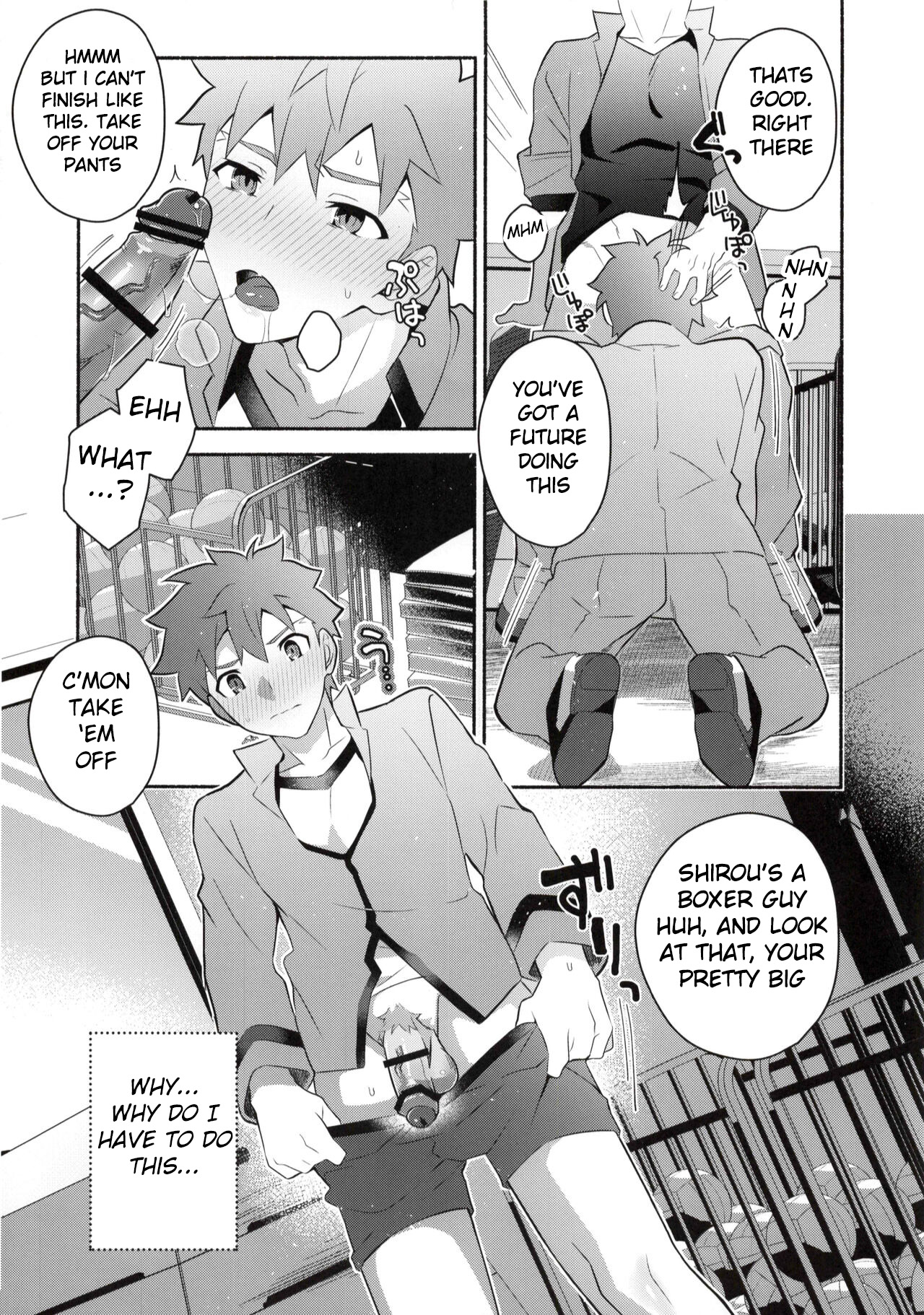 Homurabara no Brownie Emiya Shirou Soku Hame Hon page 12 full