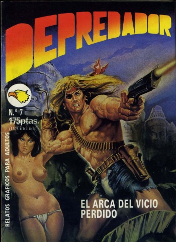Depredador nº 7 - El arca del vicio perdido [Spanish] cover