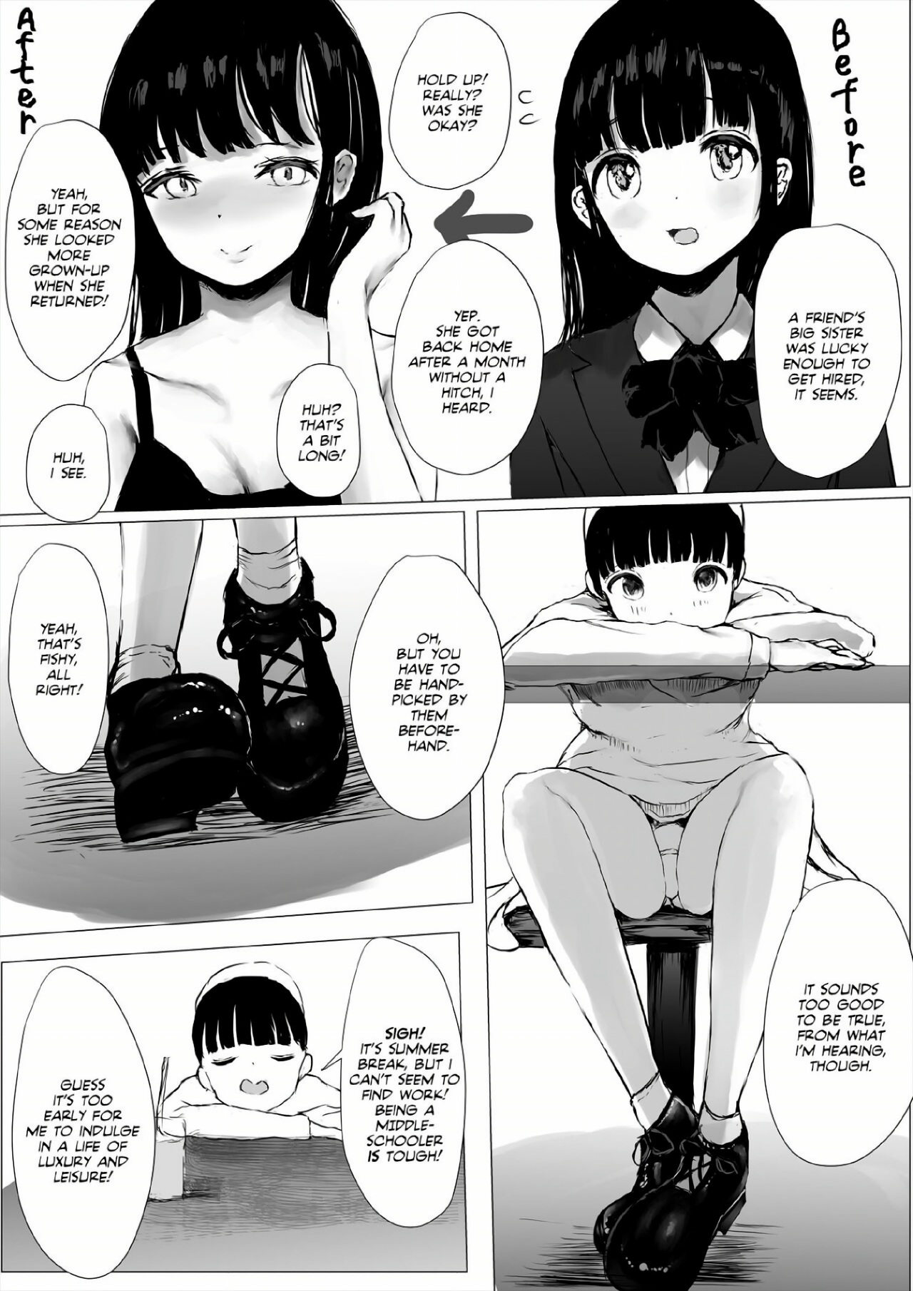 JC Chinpo-beya Ikkagetsu Seikatsu Challenge!  | One-Month Lifestyle Challenge: Rooming in an Apartment Filled With Dicks! Part 1+2 page 5 full