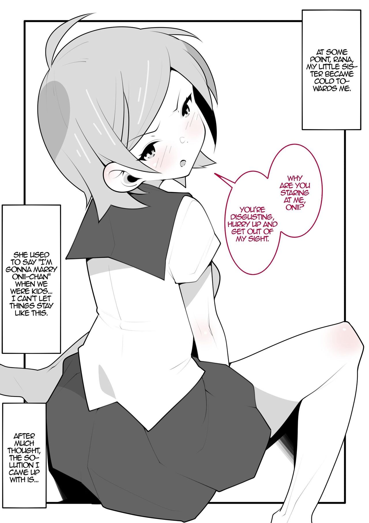 Boku no Namaiki na Imouto wa Onegai suru to Nandemo Iu Koto  o Kiite Kureru.  |  My Sassy Little Sister Will Do Whatever I Beg Of Her page 2 full