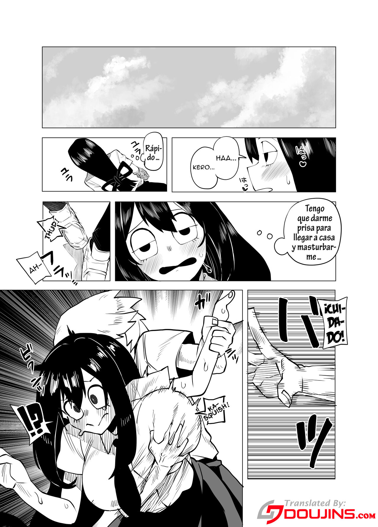 Teisou Gyakuten Butsu ~Tsuyu no Baai~ | Academia de Héroes & una Moralidad Invertida 3: Caso Tsuyu page 2 full