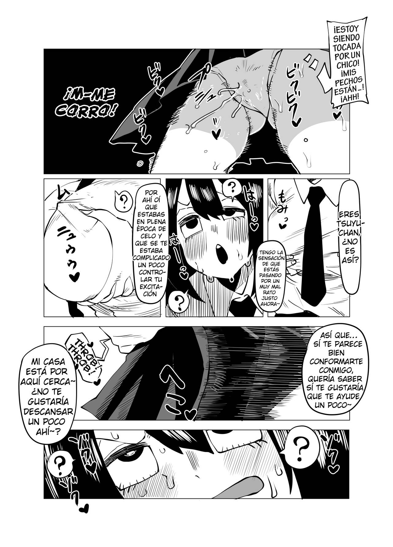 Teisou Gyakuten Butsu ~Tsuyu no Baai~ | Academia de Héroes & una Moralidad Invertida 3: Caso Tsuyu page 4 full