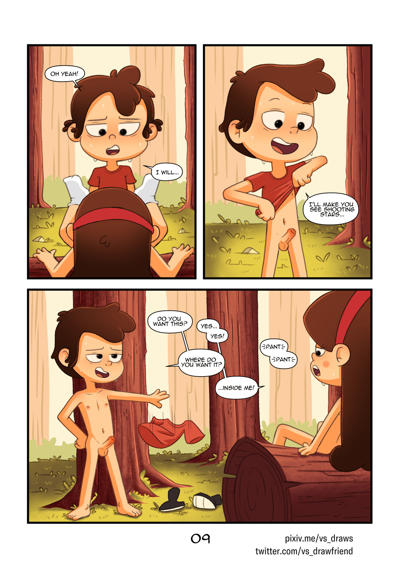 Gravity Falls - Secrets of the Woods page 11 full