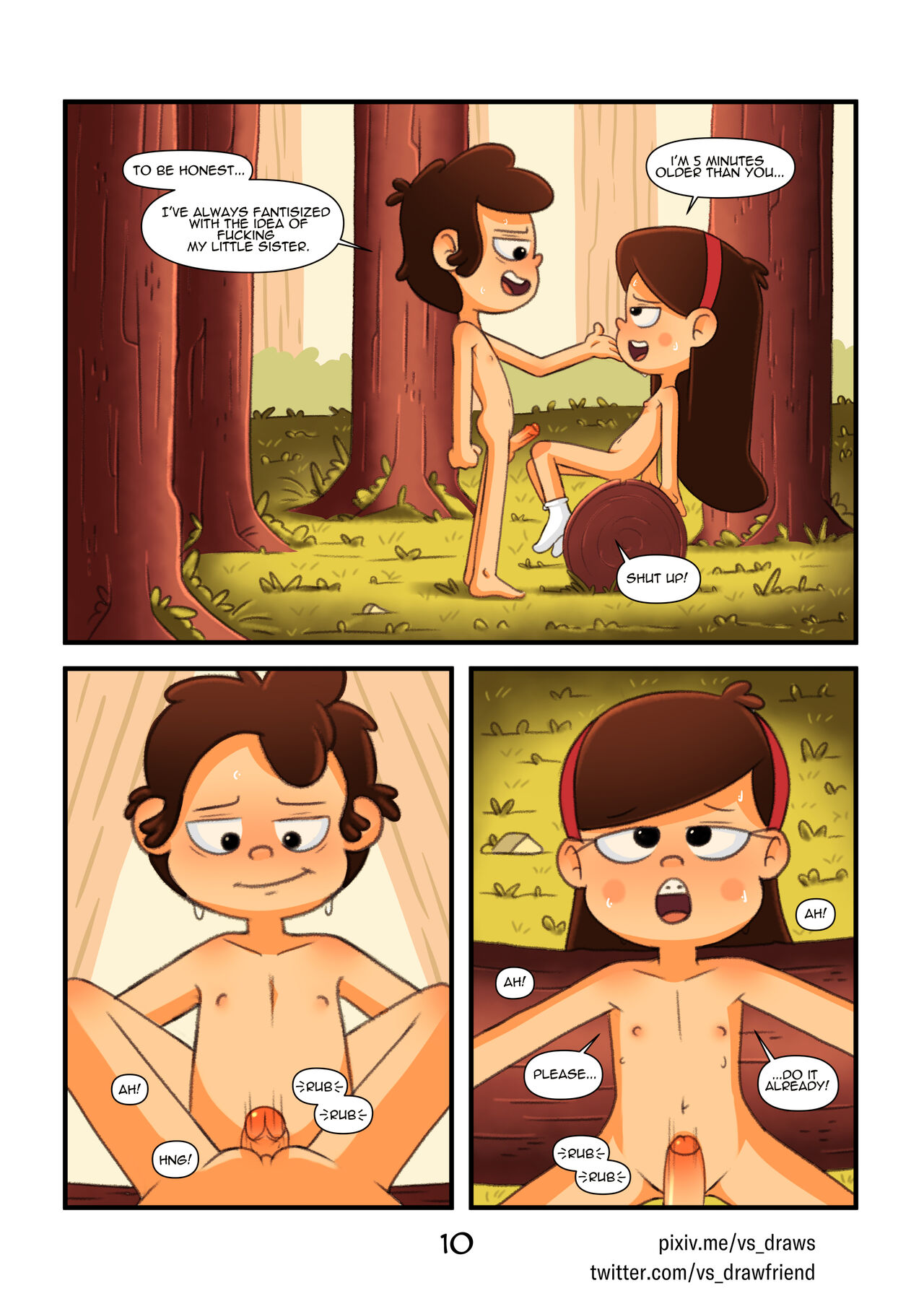 Gravity Falls - Secrets of the Woods page 12 full
