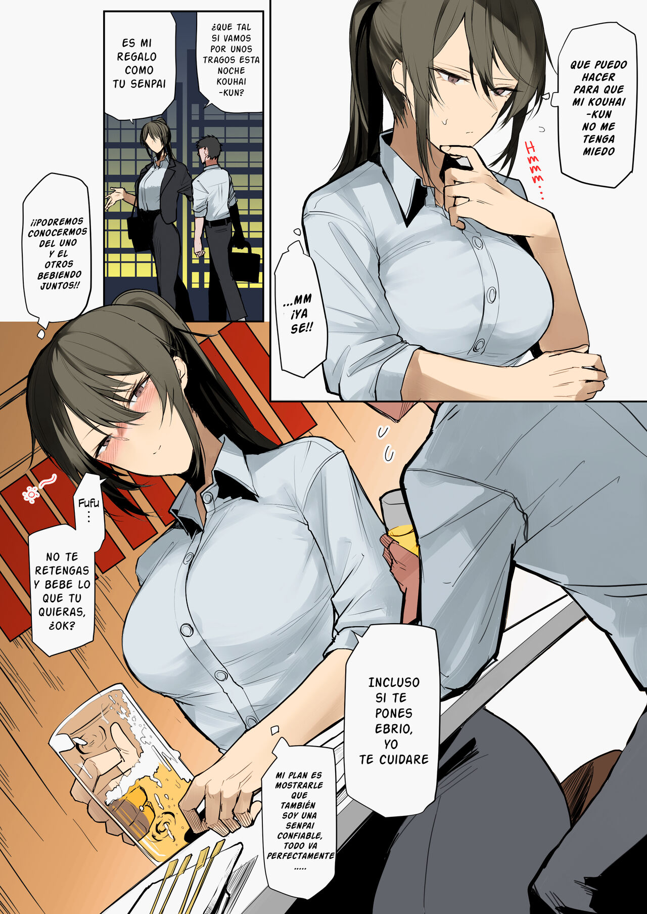 | Un Manga sobre una alta one-san page 2 full