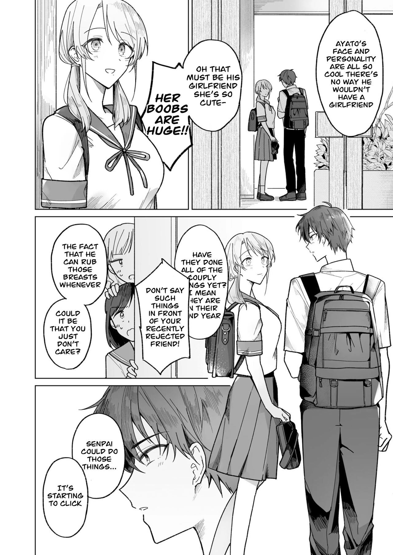 Ayato-kun wa Doushitai? ~Cool na Kareshi wa Semerareru no ga Hazukashii!~ What do you want to do, Ayato? ~ Cool boyfriend is embarrassed to be Teased! ~ page 2 full