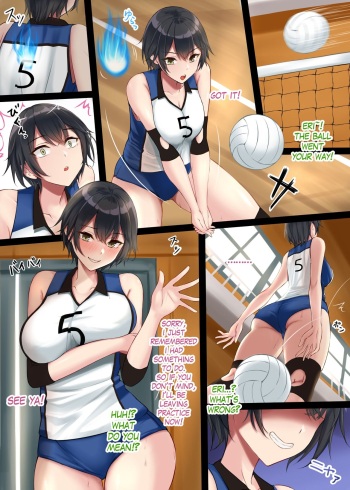 [Hyoui Lover (Kaitou Nyanko)] Blue Volleyball Joshi Hyoui | Volleyball Girl Possession [English] cover