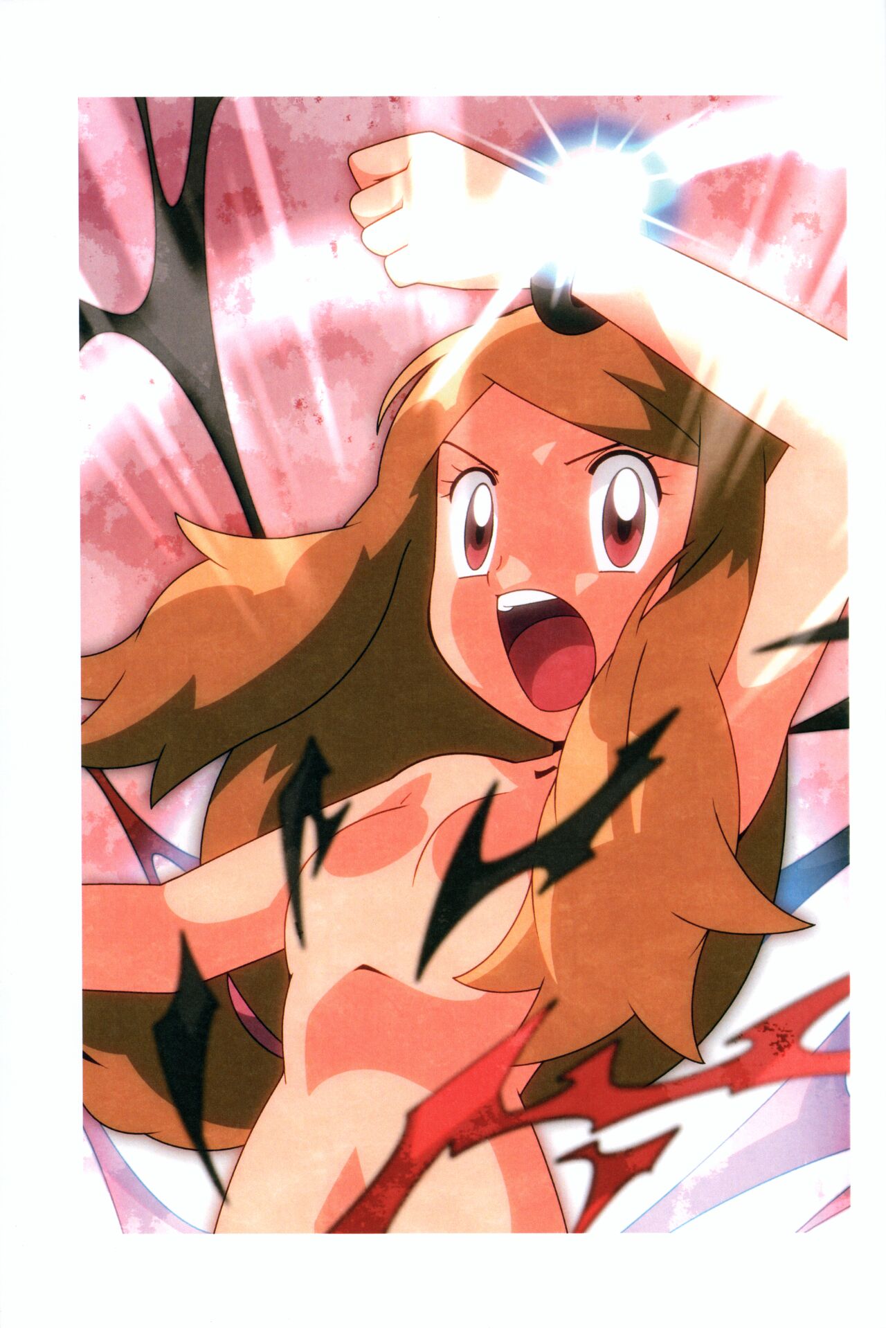 Mega Shinka de Fuku ga Hajiketobu Illust-bon page 2 full