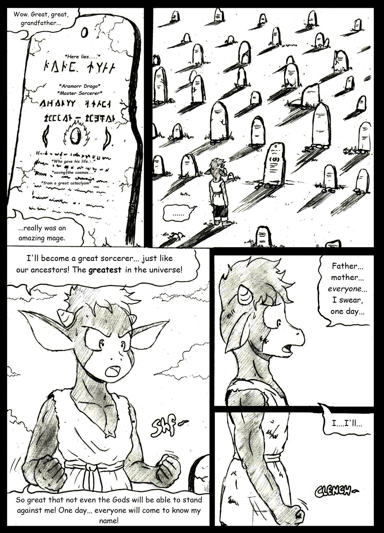 DRAGONBALL Z Golden Age - Chapter 9 - Consumer of Worlds page 4 full
