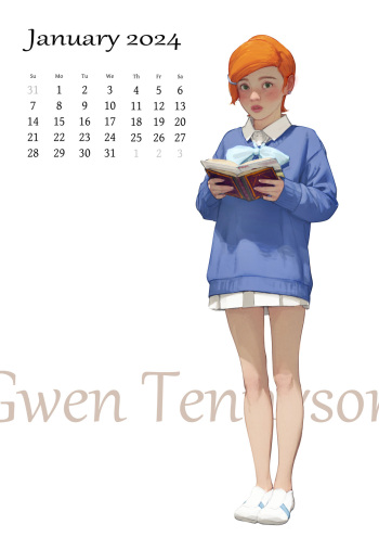 [Diathorn] 2023/2024 Calendar (+ Process) cover