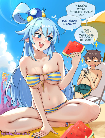 [Snegovski] Aqua's thirst trap💦 (KonoSuba) cover