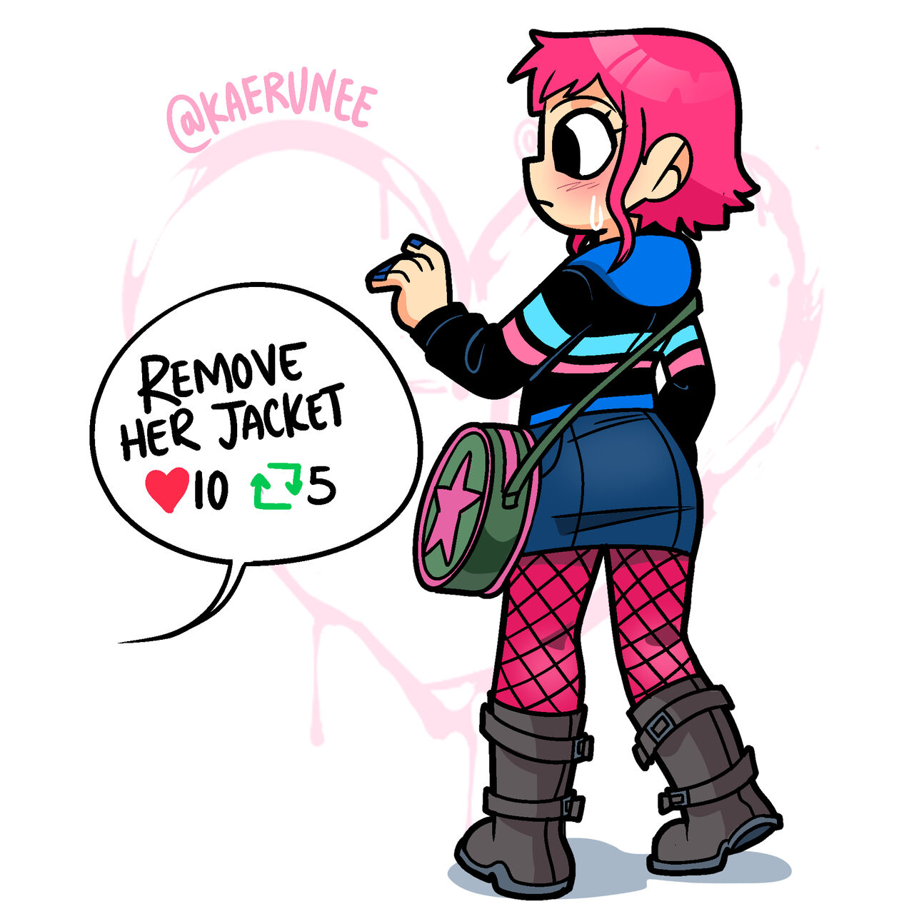 Ramona Flower Stripgame page 1 full