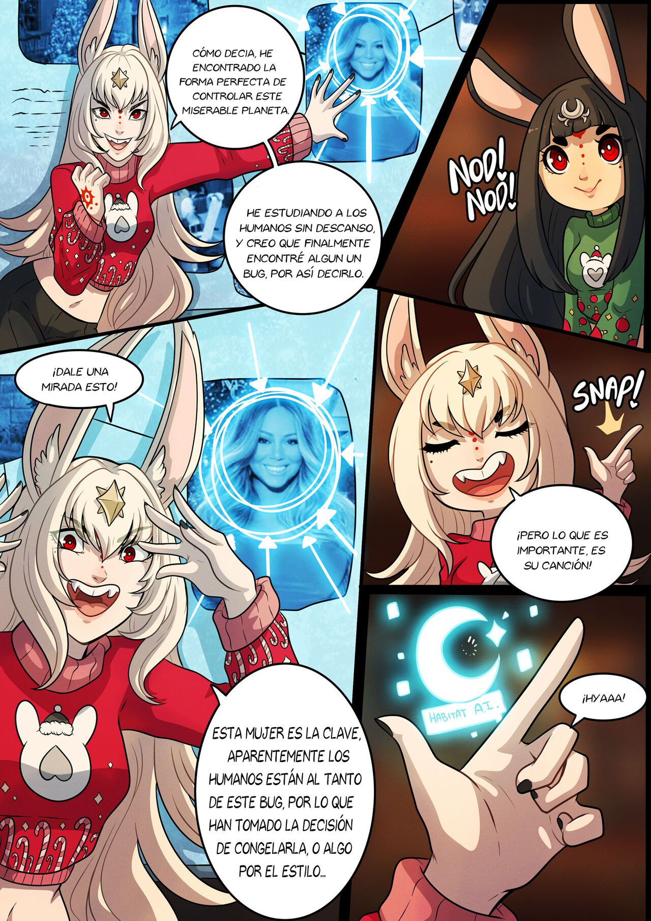 A Very Bunny Christmas   complete page 8 full
