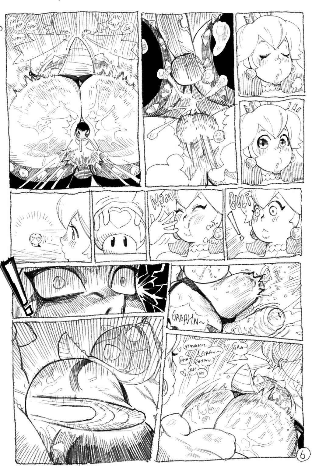 Peach x Bowsette page 6 full