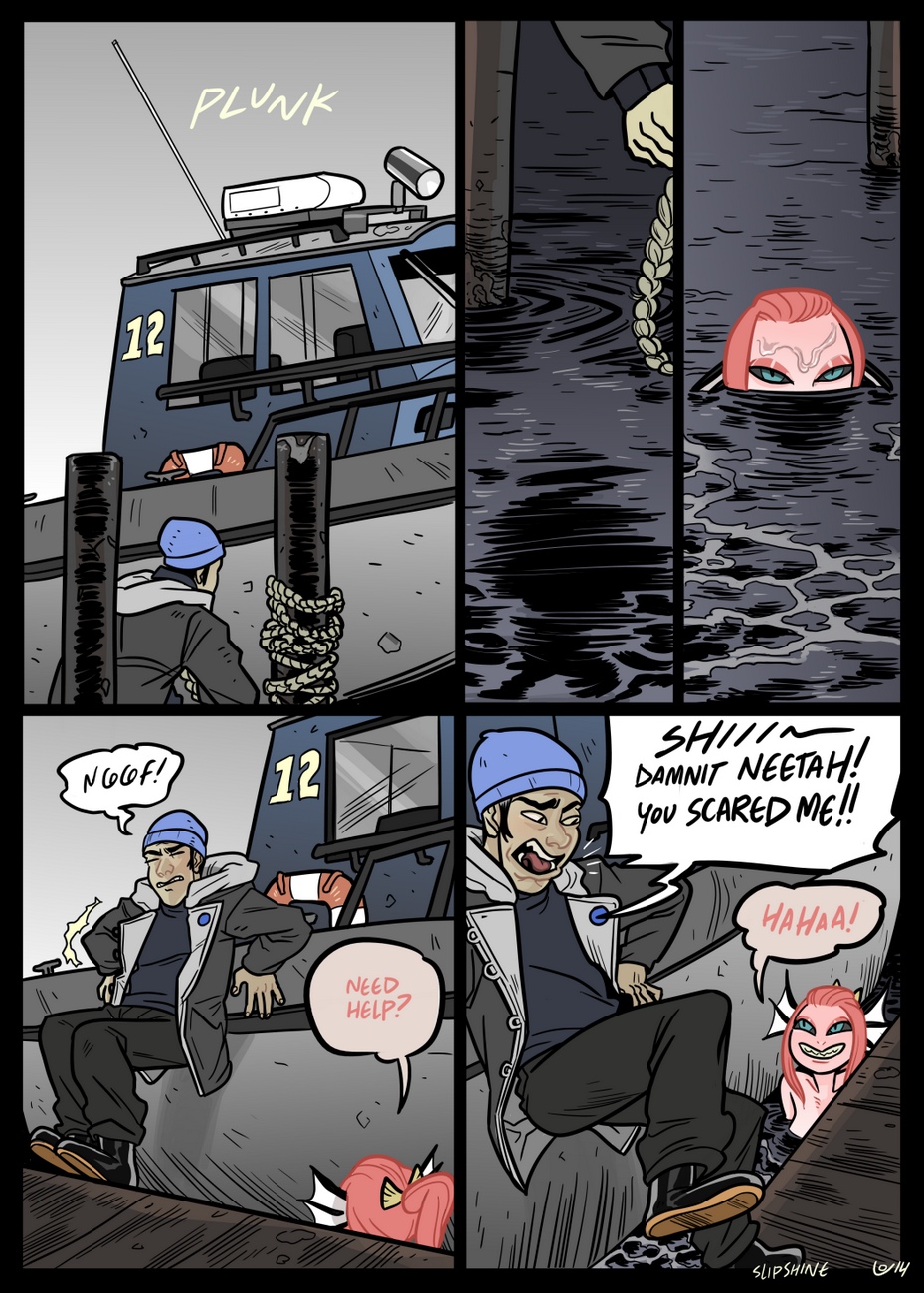 Mr Invisible Side Story : Mermaid page 2 full