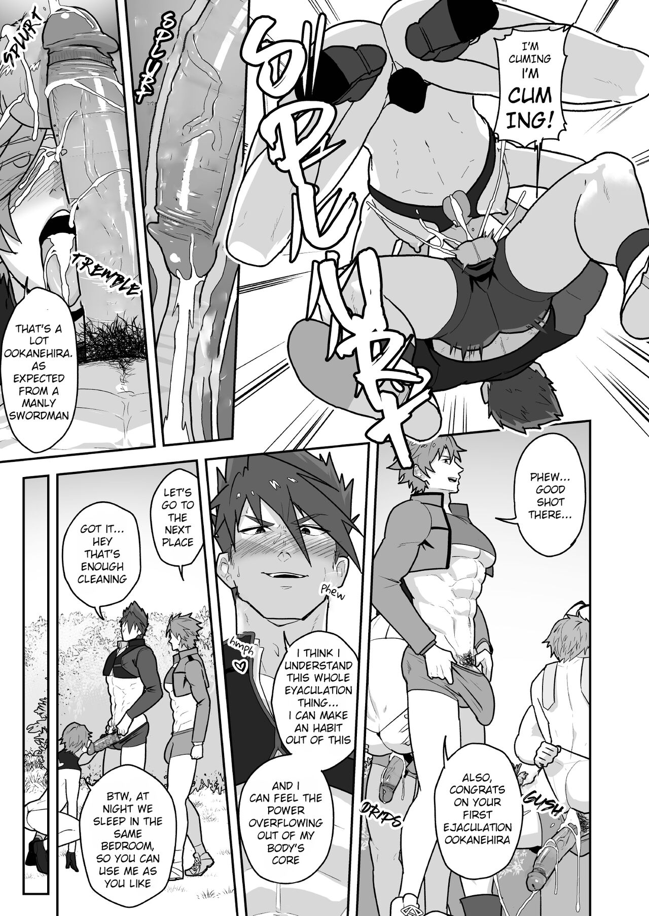 TOARU OSU DANSHI - A CERTAIN MANLY GUY page 11 full