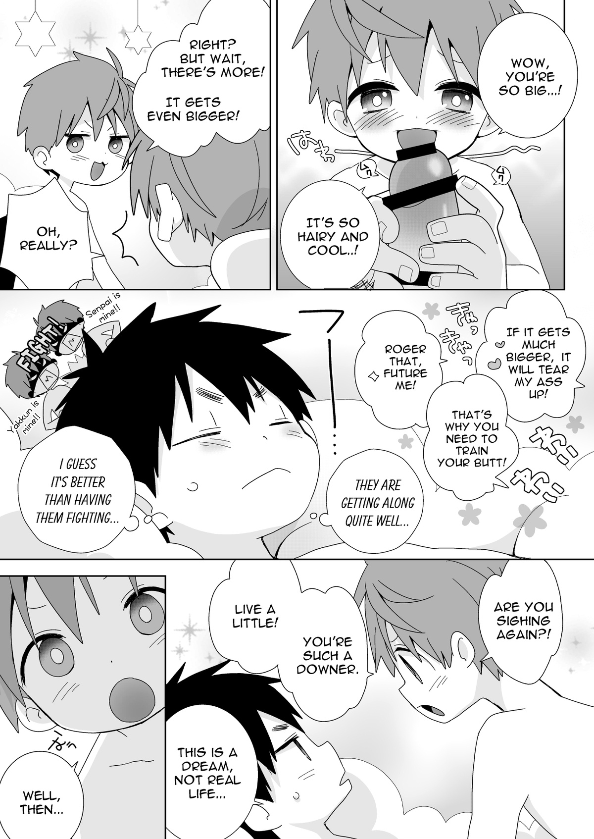 Yakumo-Senpai to Yuusuke-kun Inmu Hen! | Yakumo & Yusuke Explicit version! page 8 full