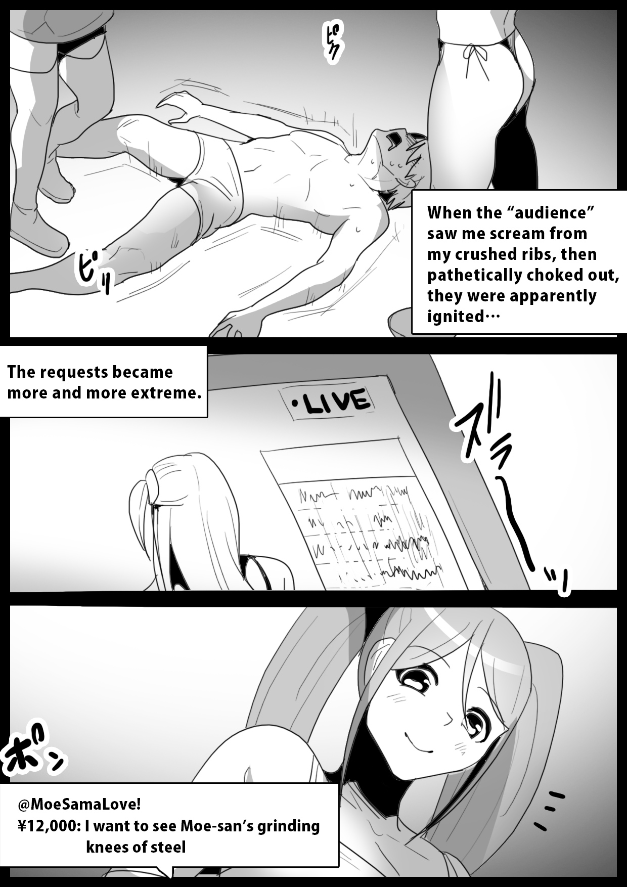 Publically punished and trampled by two large-breasted wrestlers page 10 full