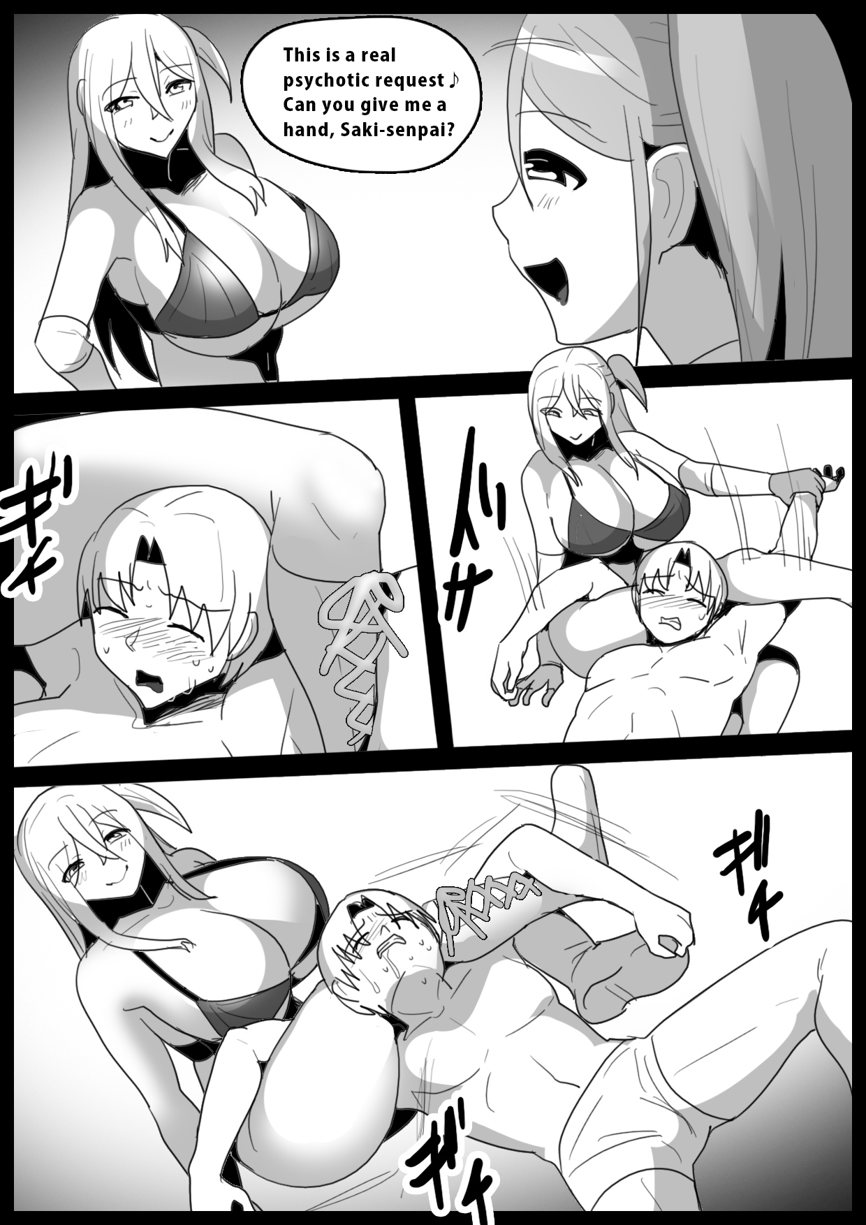 Publically punished and trampled by two large-breasted wrestlers page 11 full