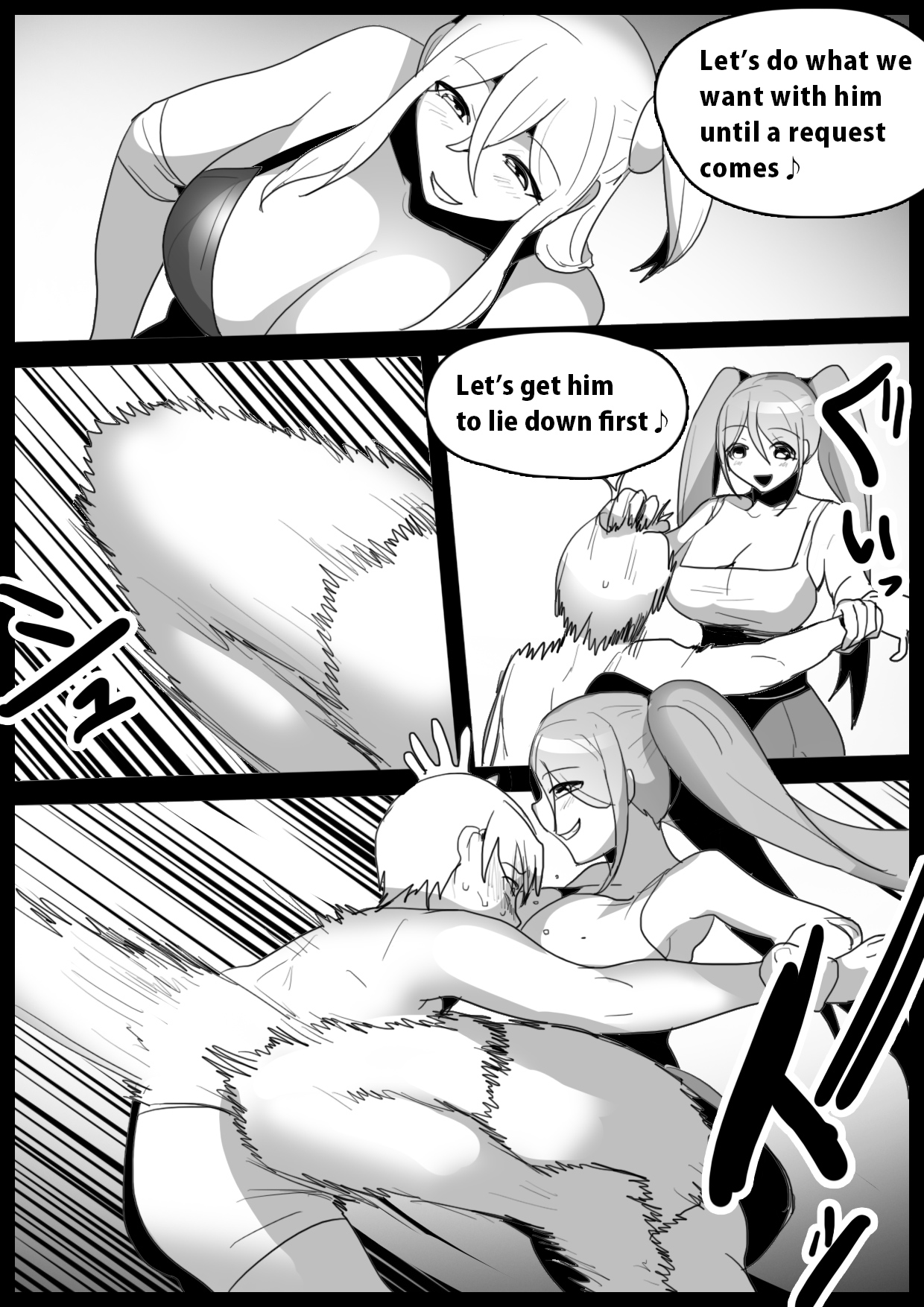 Publically punished and trampled by two large-breasted wrestlers page 5 full