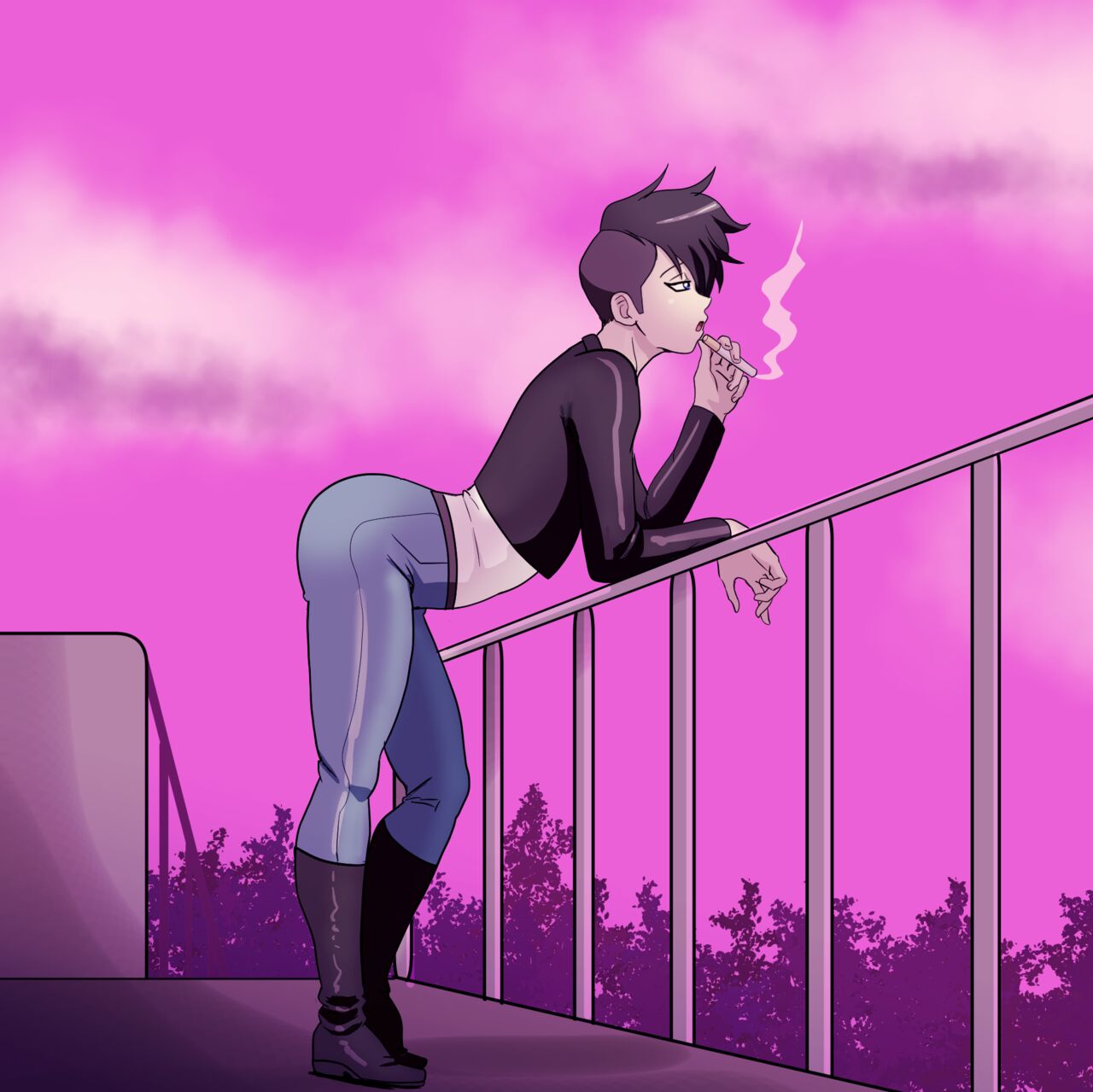 Annon Pink World Visiual Novel page 1 full